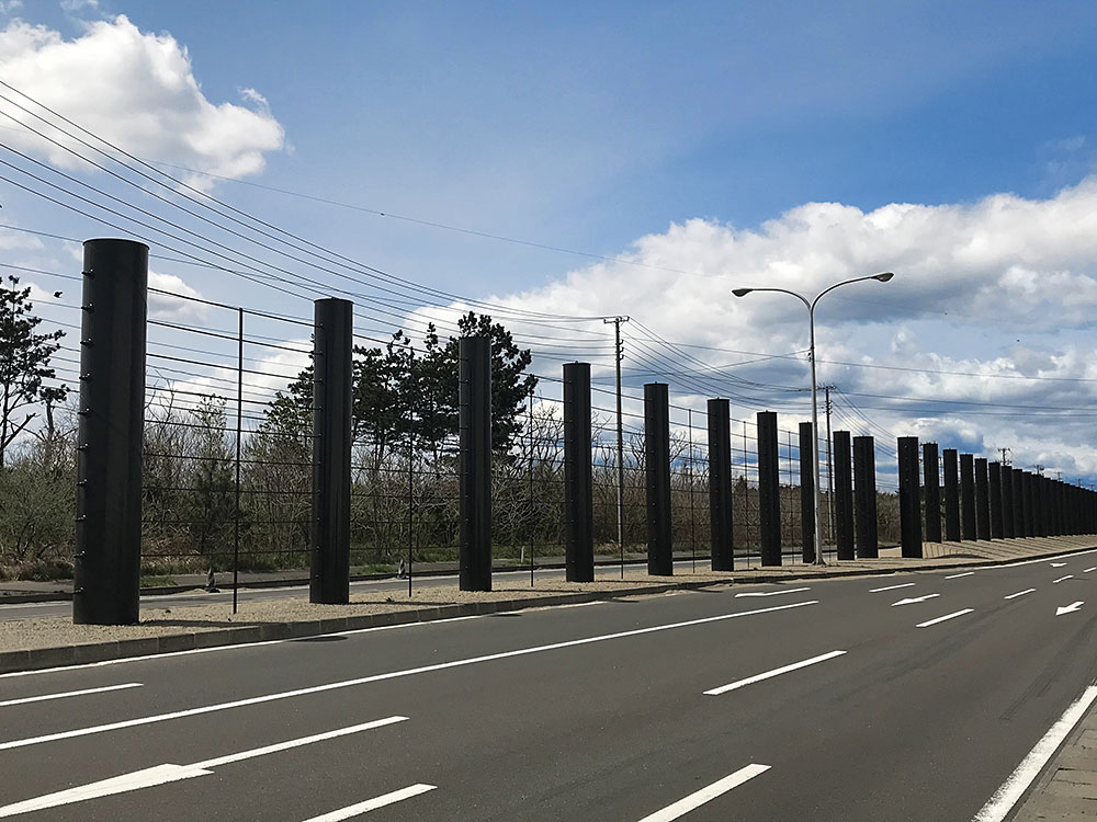 津波バリアー（漂流物防護柵）